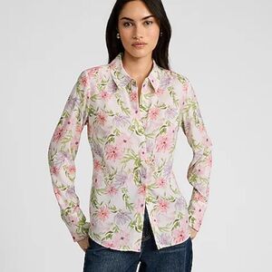 Georgette Floral Essential Shirt |
Express